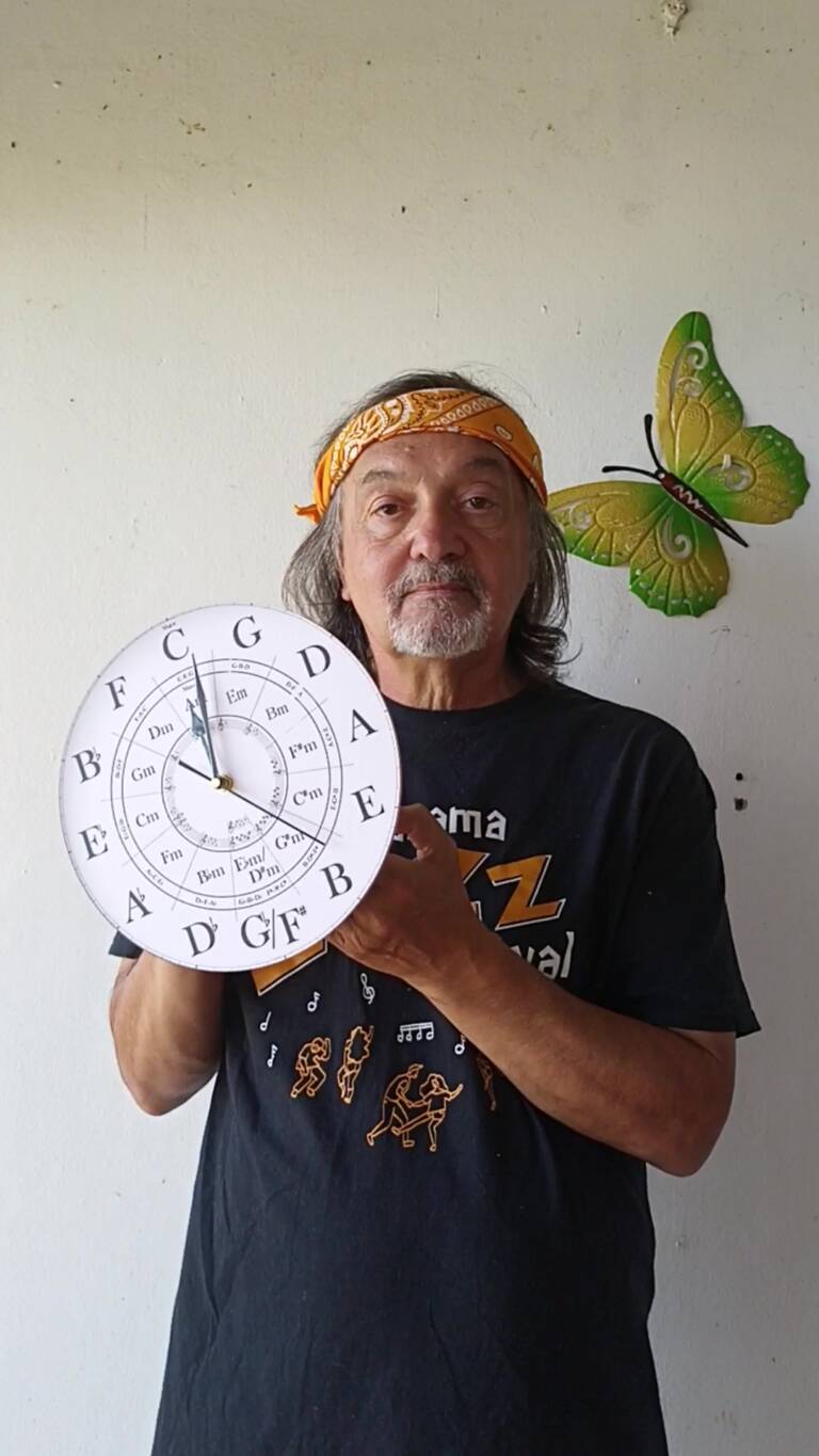 Mister Fred w Music Clock