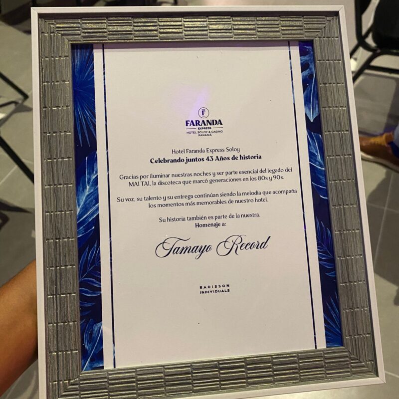 Hotel Faranda Express Soloy reconoce el legado histórico de Tamayo Records
